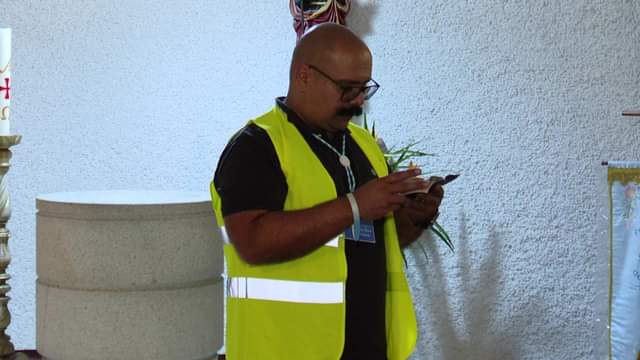 Grupo de Peregrinos de Maria reuniram-se em celebração religiosa na Igreja de Sã
