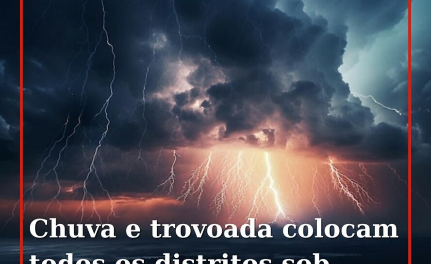 Mau tempo regressa amanhã