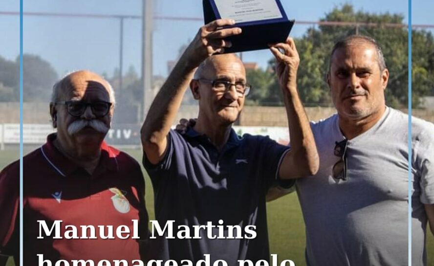 O Benfica e Castelo Branco (BCB) prestou uma homenagem ao antigo jogador Manuel