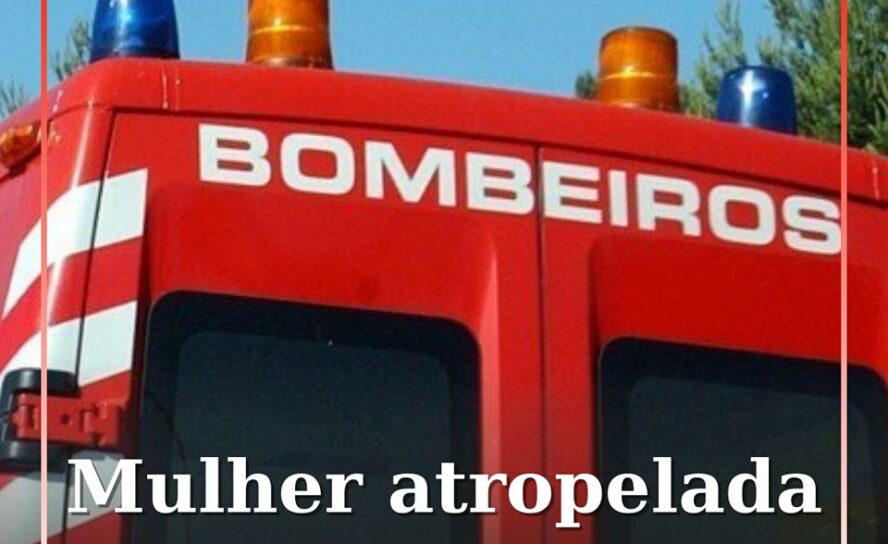 Septuagenária atropelada por carro em Tinalhas