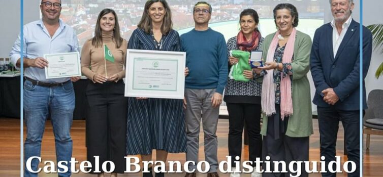 Castelo Branco recebe Bandeira Verde ECOXXI 2024 por práticas sustentáveis