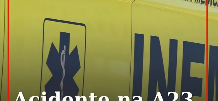 Despiste na A23 no Fratel