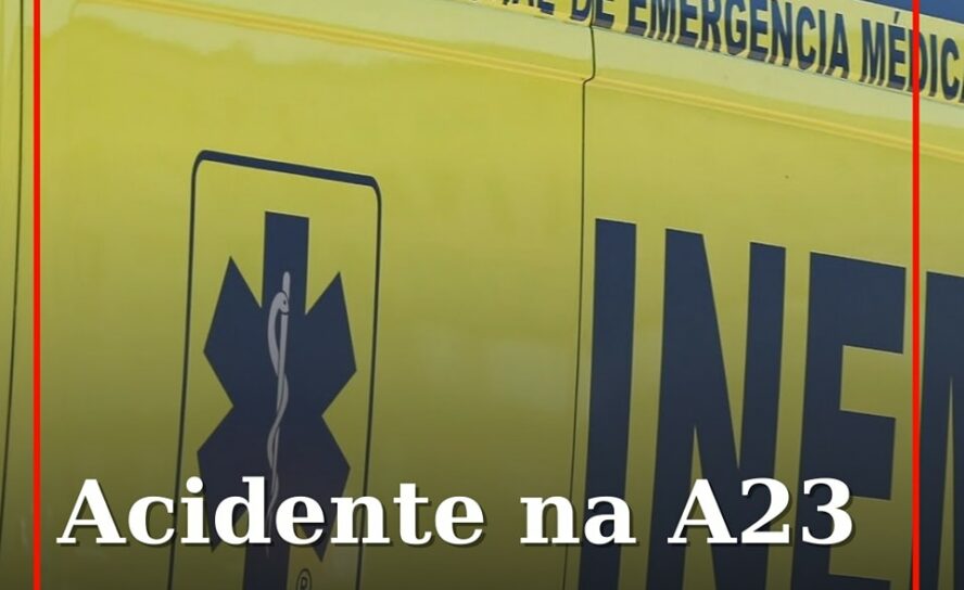 Despiste na A23 no Fratel