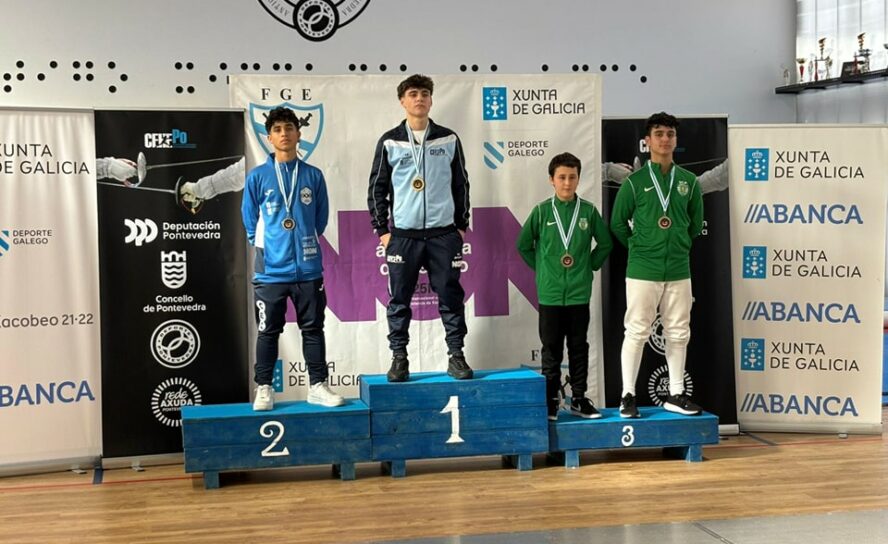 Esgrimistas do Fundão destacam-se no IX Trofeo Magosto em Pontevedra