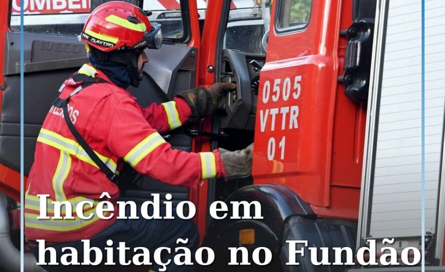 Incêndio em anexo de residência nas Donas deixa dois feridos