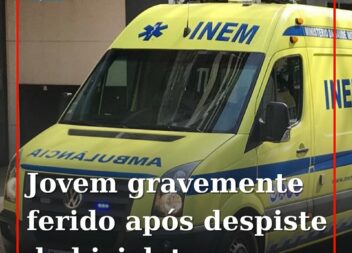 Jovem de 14 anos sofre ferimentos graves em despiste de bicicleta em Portalegre