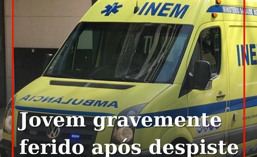 Jovem de 14 anos sofre ferimentos graves em despiste de bicicleta em Portalegre