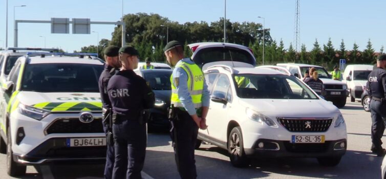 Operação Stop da GNR na A23 em Castelo Branco