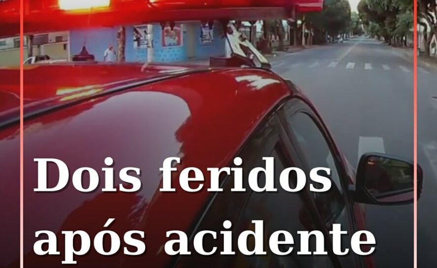 Uma mulher e um homem ficaram feridos esta terça-feita na sequência de uma colis