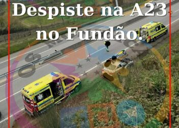 Despiste na A23 provoca dois feridos em avaliação
