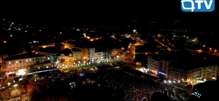 EM DIRETO: Passagem de ano 2025 em Castelo Branco