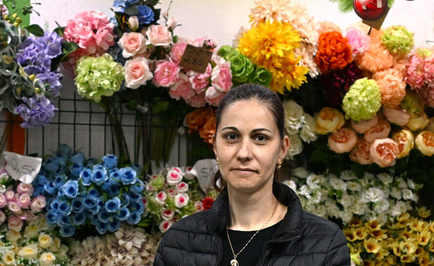 Florista Flor Dourada