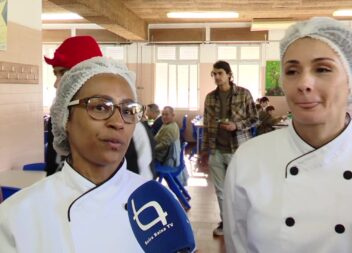 Hoje há Cantina Bio na Escola Básica e Secundária José Silvestre Ribeiro em Idan