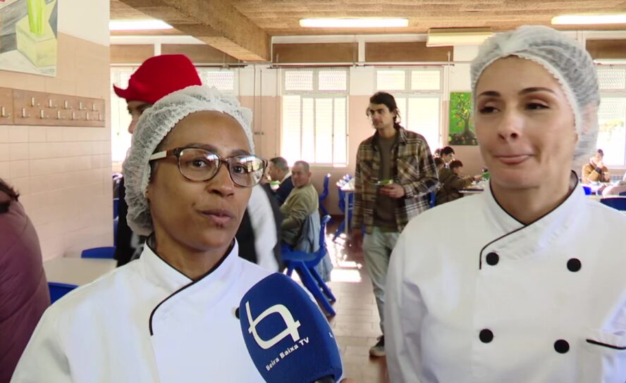 Hoje há Cantina Bio na Escola Básica e Secundária José Silvestre Ribeiro em Idan