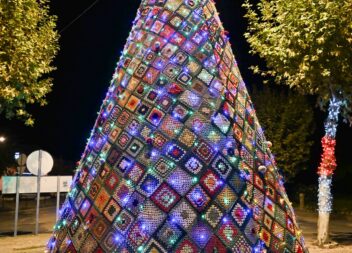 Medelim Natal em Crochê