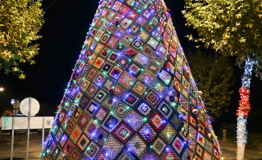 Medelim Natal em Crochê