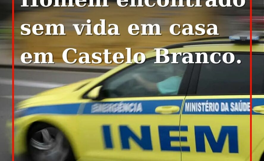Um homem de 64 anos foi encontrado sem vida ao final desta manhã de quinta-feira