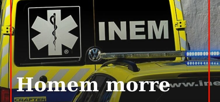 Um homem perdeu a vida este domingo após o automóvel em que seguia se ter despis