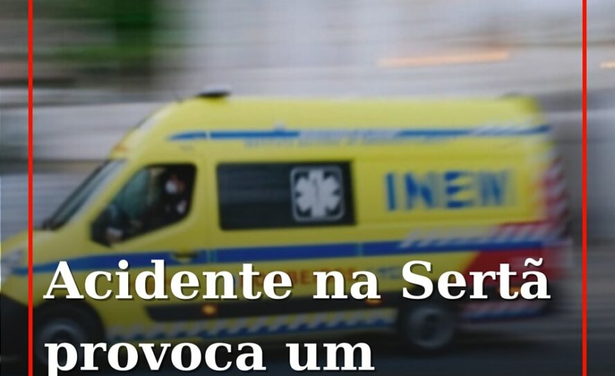 Um acidente ocorrido no final da manhã desta sexta-feira