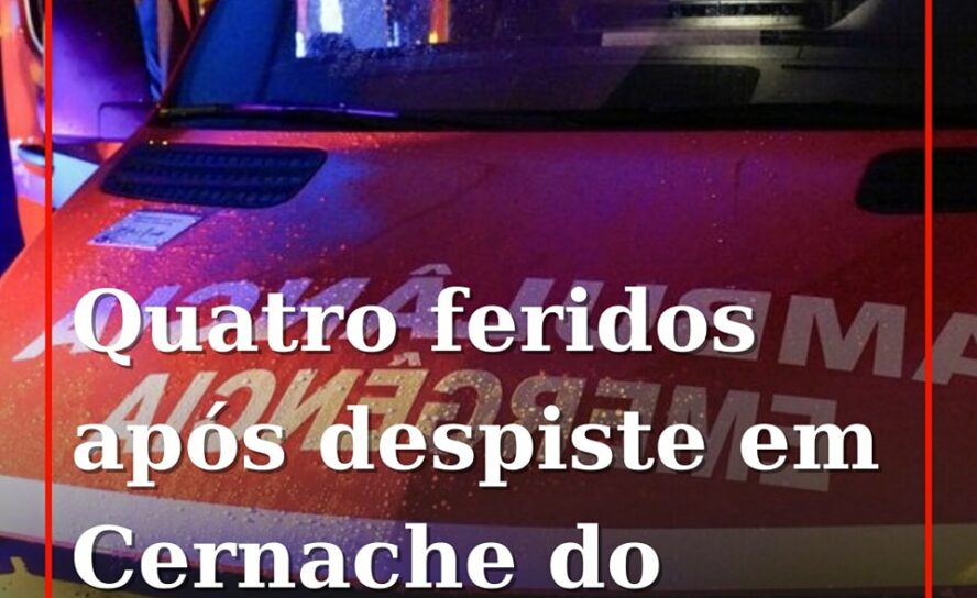 Acidente em Cernache do Bonjardim faz quatro vítimas