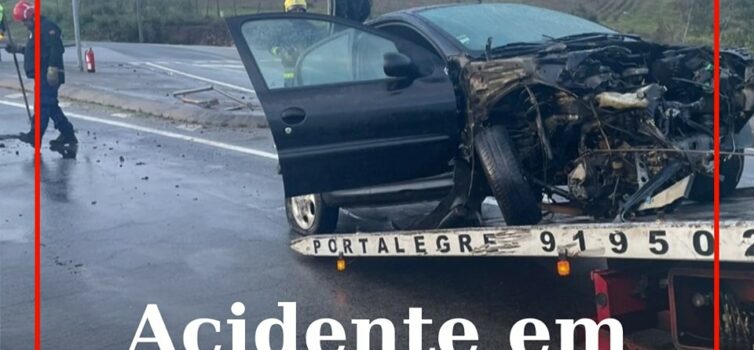 Colisão entre pesado e automóvel na EN 246 causa um ferido ligeiro
