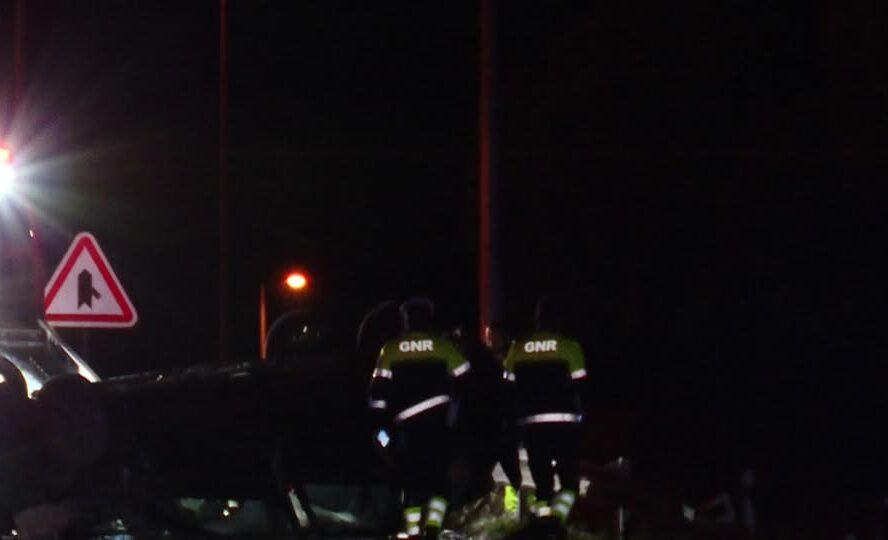 EM DIRETO: Despiste na A23 em Castelo Branco faz cinco feridos