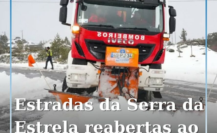 Serra da Estrela: Circulação restabelecida