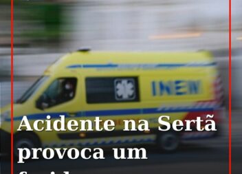 Um acidente ocorrido no final da manhã desta sexta-feira