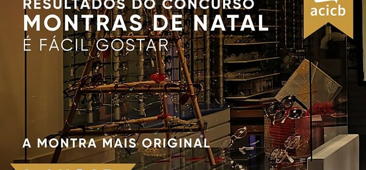 Vencedores do Concurso das Montras de Natal em Castelo Branco