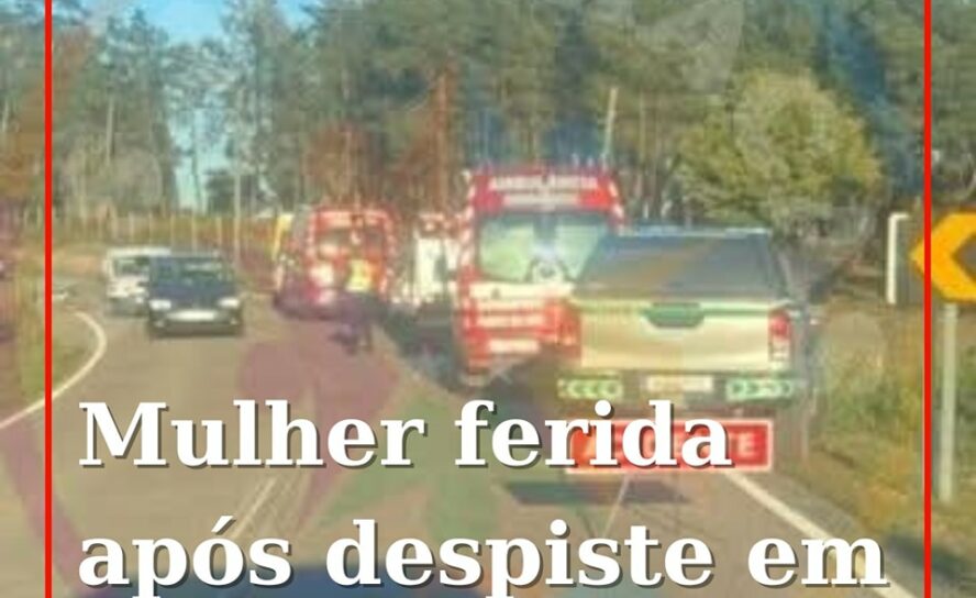 Vítima em avaliação no local