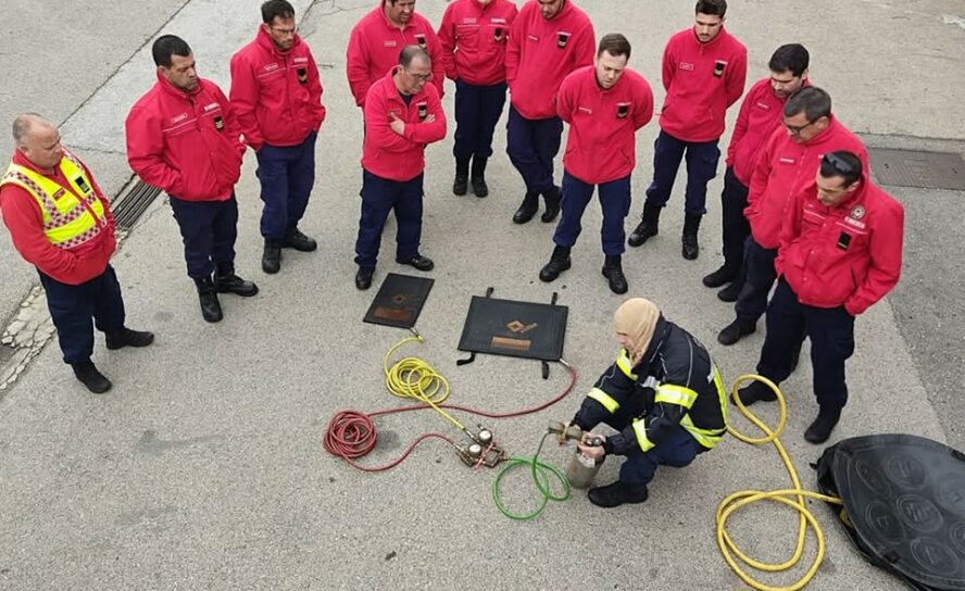 Bombeiros Voluntários de Castelo Branco Iniciam Plano de Instrução Anual