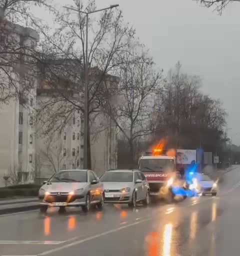 Colisão aparatosa em Castelo Branco