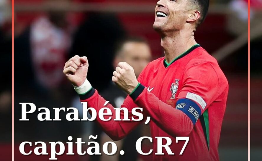 Cristiano Ronaldo chega aos 40 anos com legado histórico