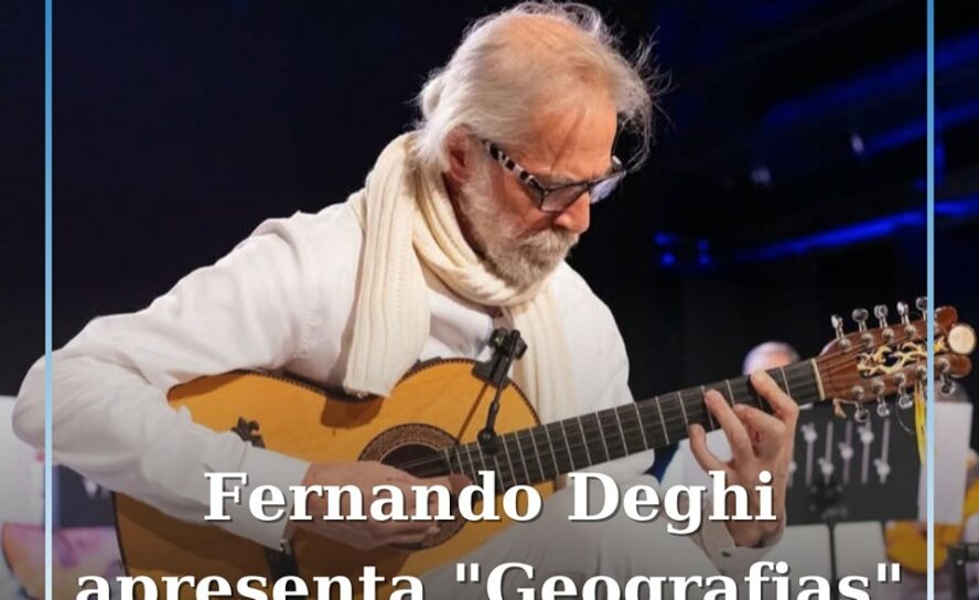 Fernando Deghi apresenta o concerto "Geografias" em Castelo Branco