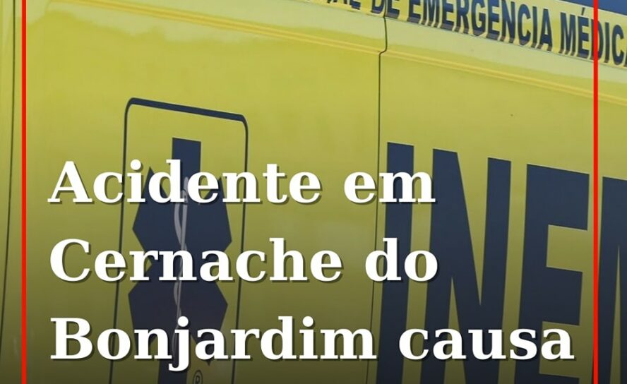 Homem ferido após colisão na EN238