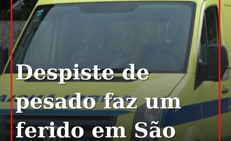 Homem ferido em despiste na EN233