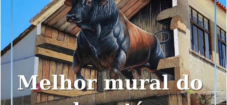 Mural de Touro em Alfaiates eleito Melhor do Mundo em 2024