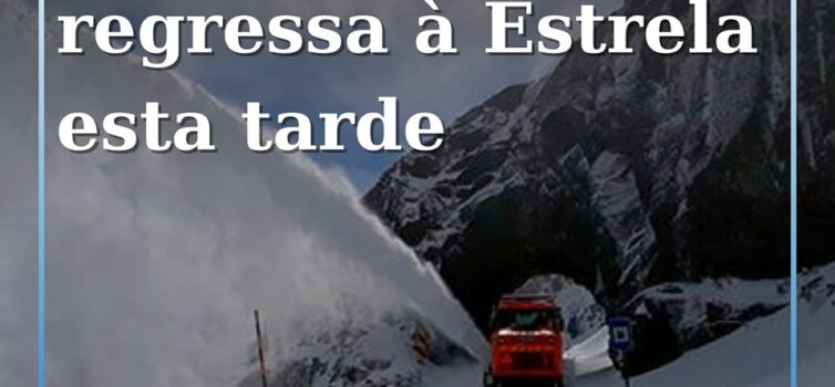 Neve regressa à Serra mas não dura para o fim de semana