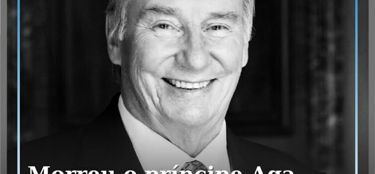 O príncipe Karim Aga Khan IV