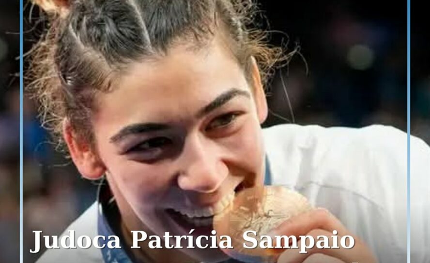 Patrícia Sampaio de ouro em Paris