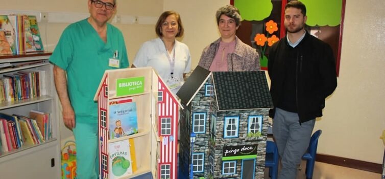 Pingo Doce doa bibliotecas infantis à Pediatria da ULS da Cova da Beira
