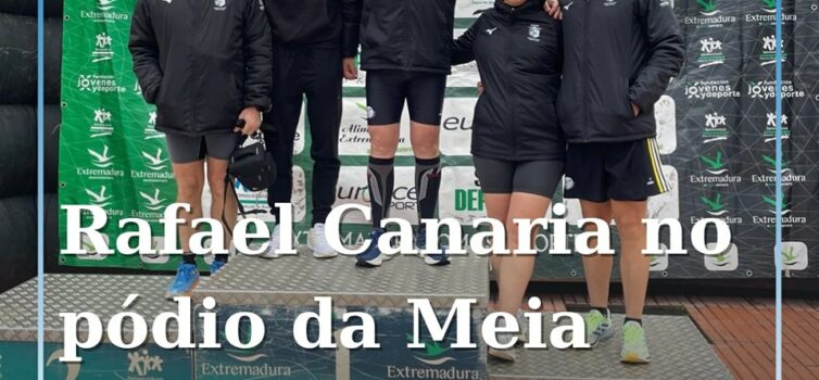 Rafael Canaria brilha na Meia Maratona de Placência e conquista terceiro lugar n