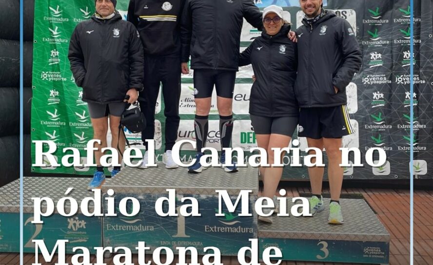 Rafael Canaria brilha na Meia Maratona de Placência e conquista terceiro lugar n