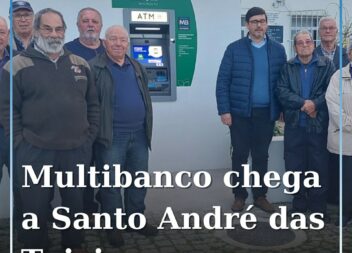 Santo André das Tojeiras já tem terminal Multibanco