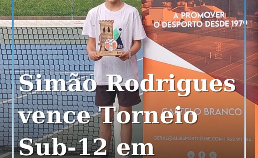 Simão Rodrigues sagra-se campeão no Torneio de Castelo Branco