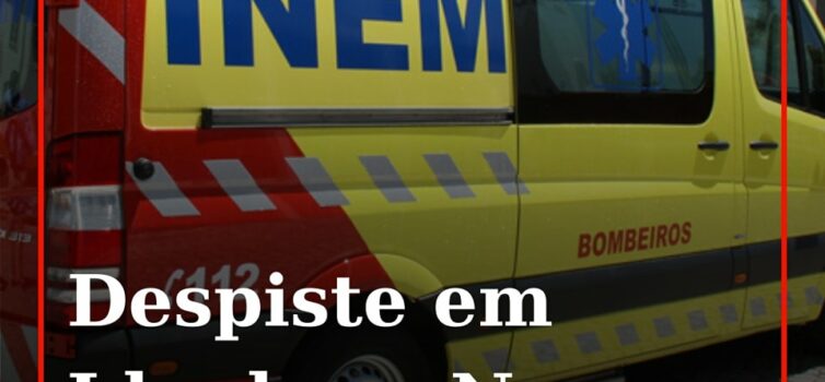 Uma pessoa ficou ferida após o veículo ligeiro de passageiros em que seguia se t
