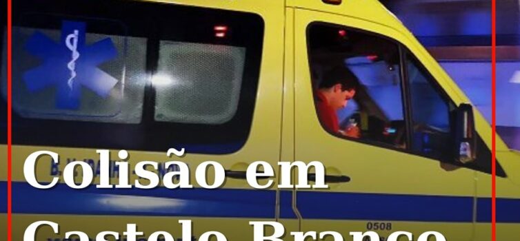 Acidente em Castelo Branco envolve ligeiro e motociclo