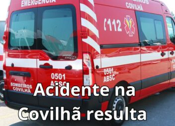 Acidente na Covilhã