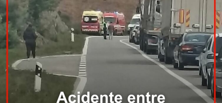 Acidente na EN230 entre Tortosendo e Cortes do Meio faz 2 feridos ligeiros