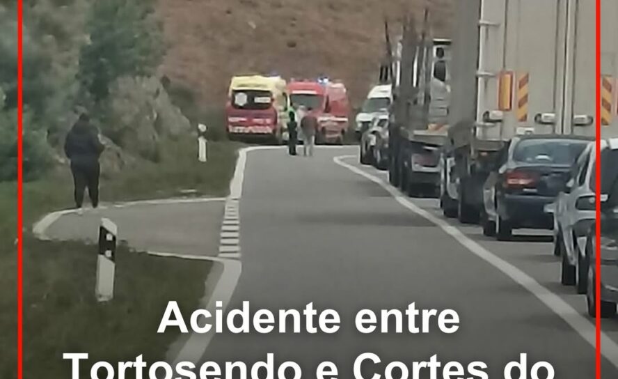 Acidente na EN230 entre Tortosendo e Cortes do Meio faz 2 feridos ligeiros